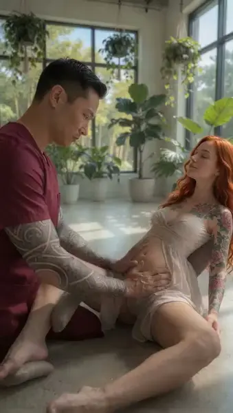 Кадр рекламы Virtual Love AI Sexy Digital Companions
