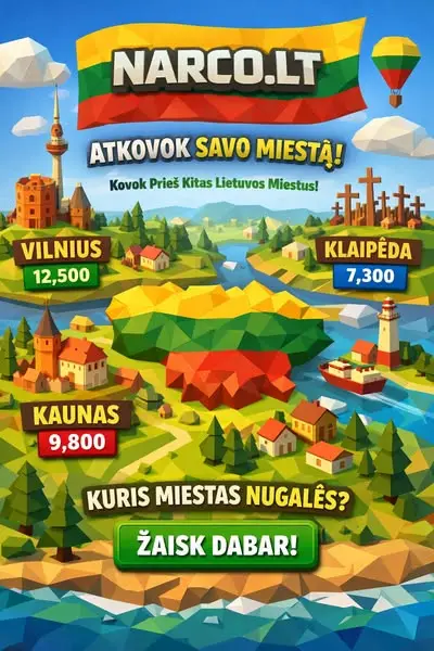 Кадр рекламы Narco.lt