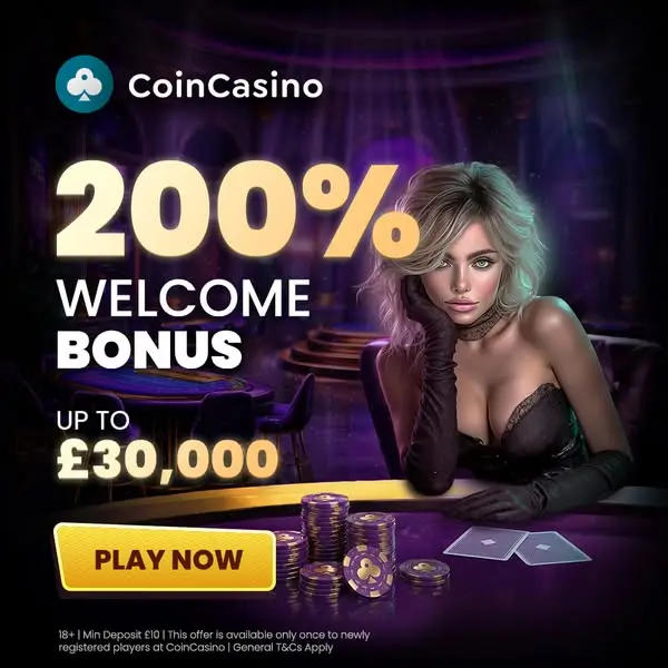 Кадр рекламы CoinCasino PRO