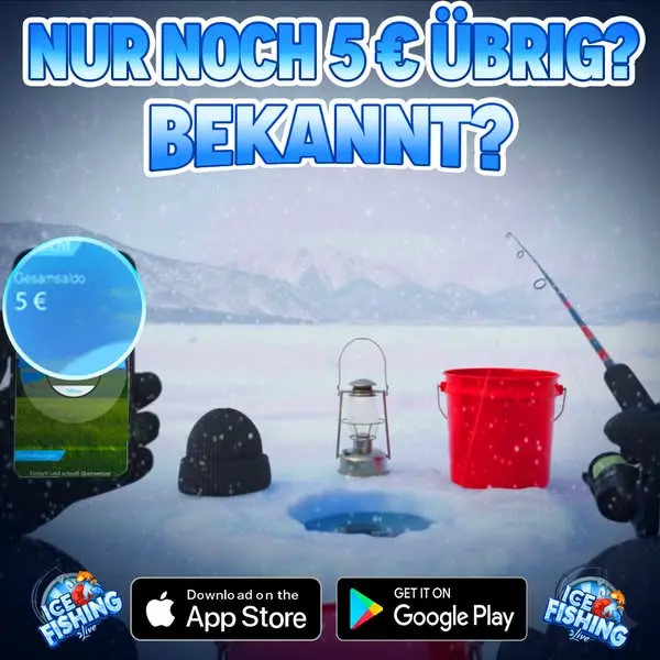 Кадр рекламы Ice Fishing Live