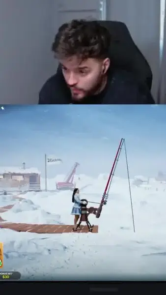 Кадр рекламы Ice Fіshing