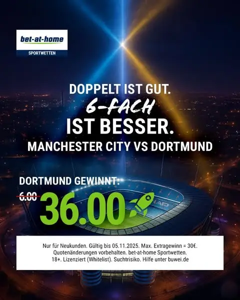 Кадр рекламы bet-at-home.com
