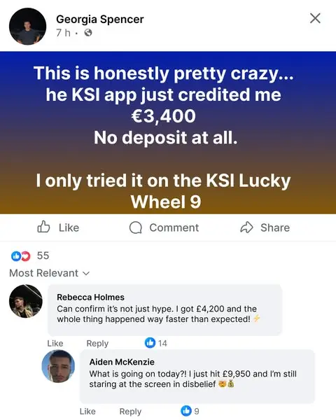 Кадр рекламы K.S.I