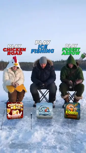 Кадр рекламы Ice Fishing EU