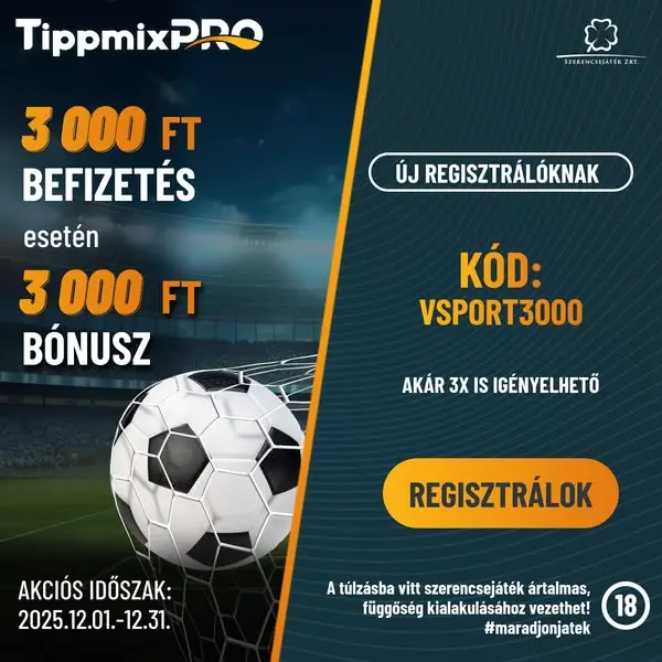 Кадр рекламы V-Sport.hu