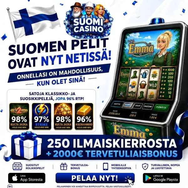 Кадр рекламы Suomi Casino