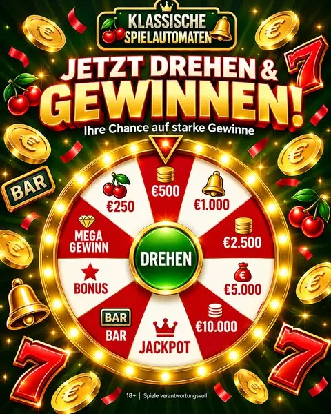 Кадр рекламы Klassische Spielautomaten