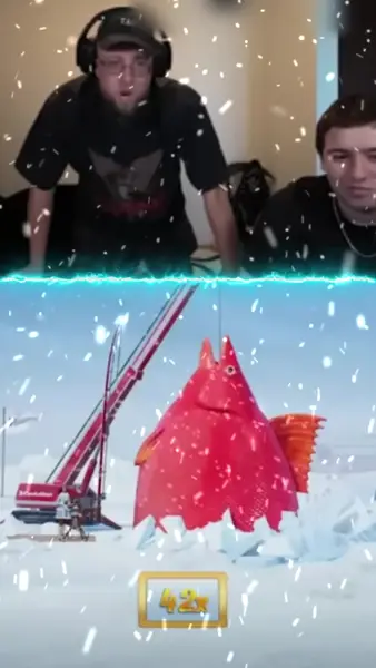Кадр рекламы Ice Fishing