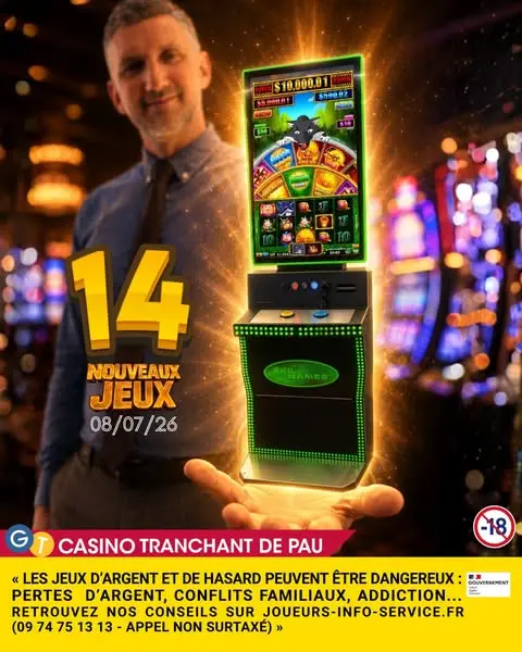 Кадр рекламы Casino Tranchant - Pau