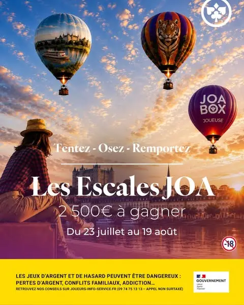 Кадр рекламы Casino JOA Saumur