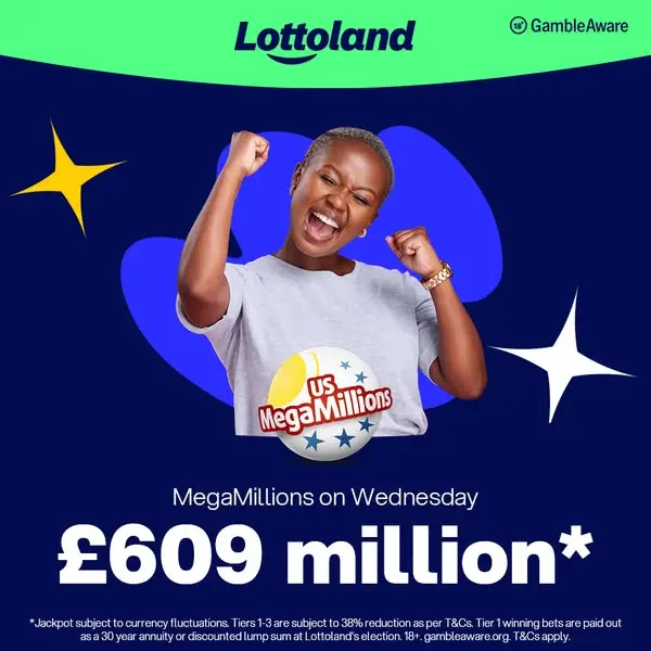 Кадр рекламы Lottoland UK
