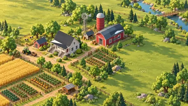 Кадр рекламы Harvest Tycoon