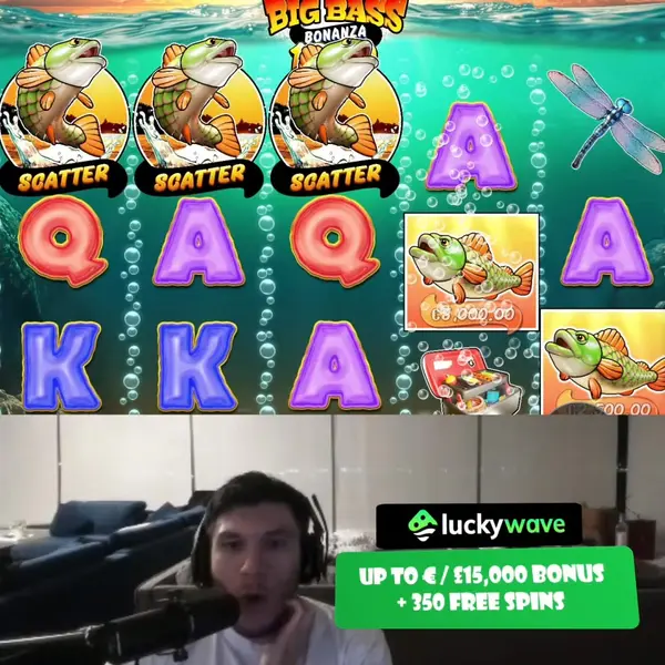 Кадр рекламы Luckywave