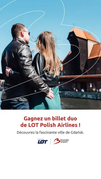 Кадр рекламы Brussels Airport