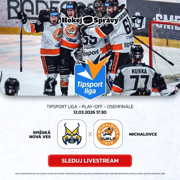 Кадр рекламы Hokej správy