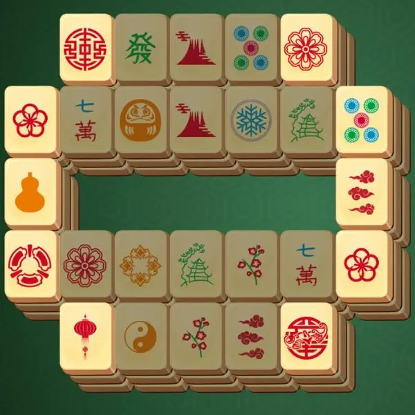 Кадр рекламы Online Mahjong