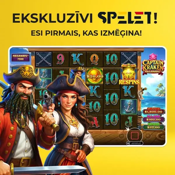 Кадр рекламы Speles Latvija