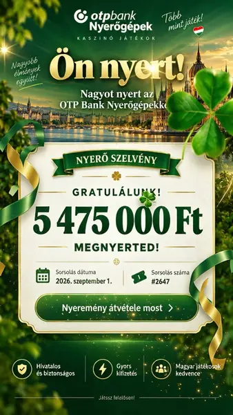 Кадр рекламы Ötös Lottó