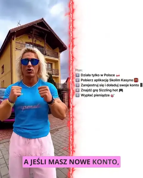 Кадр рекламы Skolim Złoty Vibe