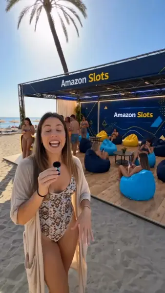 Кадр рекламы Amazon game