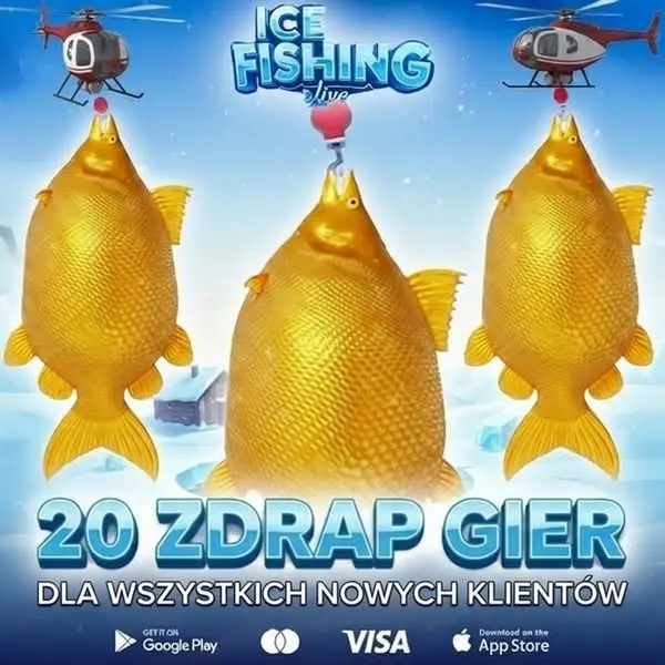 Кадр рекламы Ice Fishing