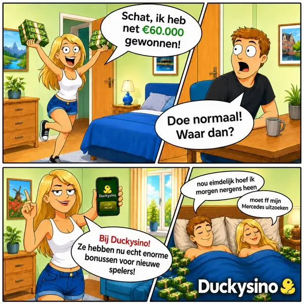 Кадр рекламы Duckysino NL