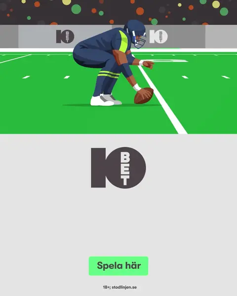 Кадр рекламы 10bet Sverige