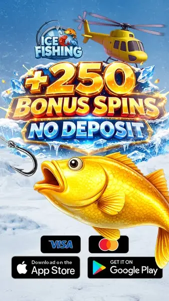 Кадр рекламы Ice Fishing Slot