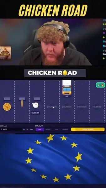 Кадр рекламы Chicken Road