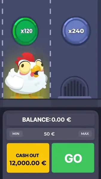 Кадр рекламы Chicken Road x500