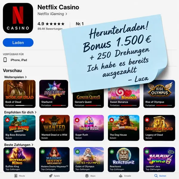 Кадр рекламы Top Rated Games DACH