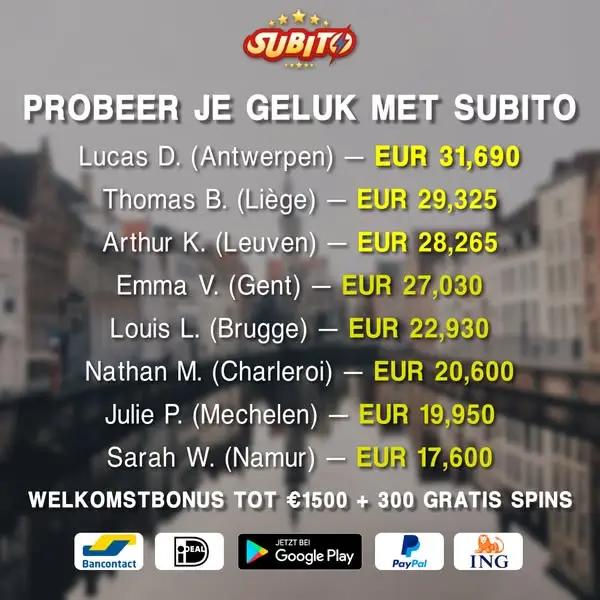 Кадр рекламы Spelplezier België