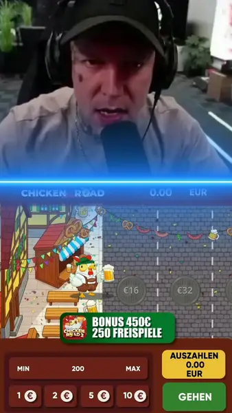 Кадр рекламы Chicken roads