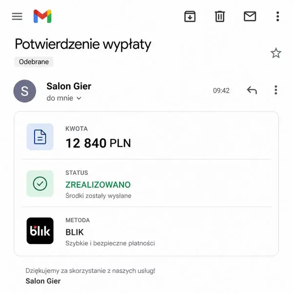 Кадр рекламы Strefa Wygranych
