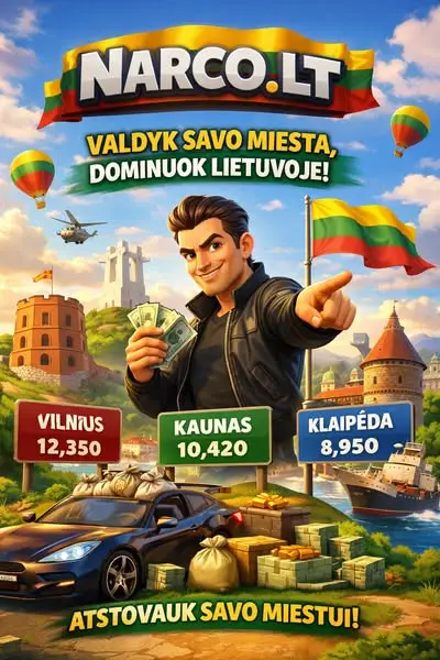Кадр рекламы Narco.lt