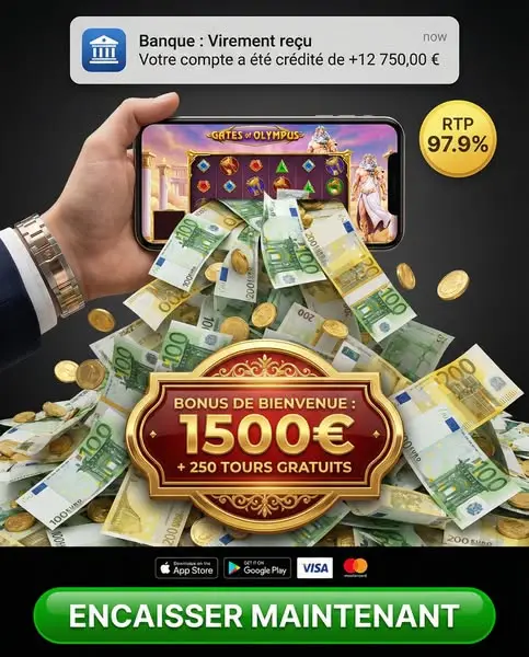Кадр рекламы Jackpot France
