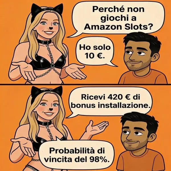 Кадр рекламы Amazon Slots.