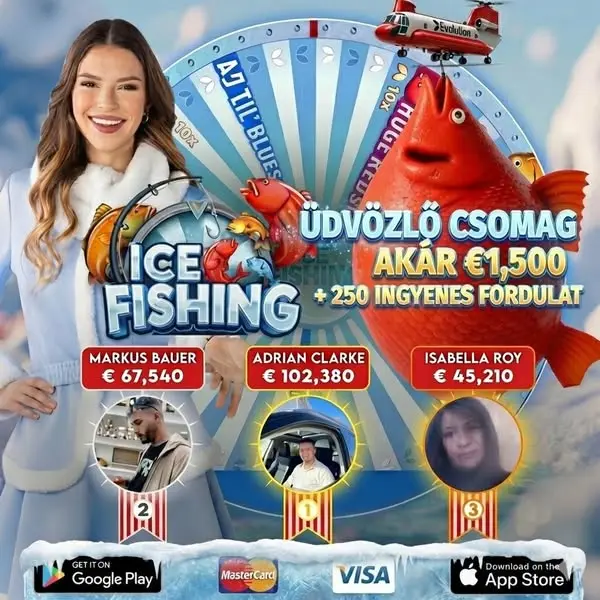 Кадр рекламы Ice Fishing Game