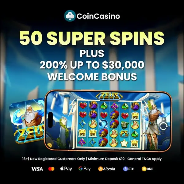 Кадр рекламы CoinCasino Pro