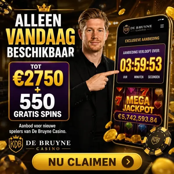 Кадр рекламы De Bruyne Casino