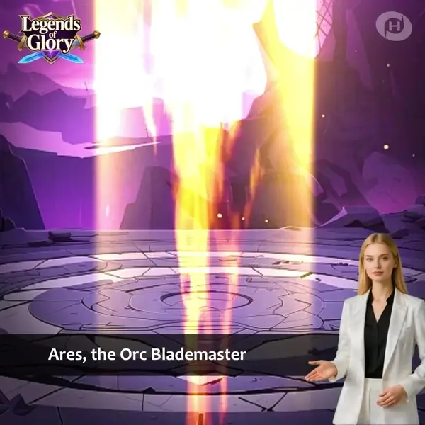 Кадр рекламы Legends of Glory