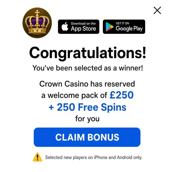 Кадр рекламы Crown Game