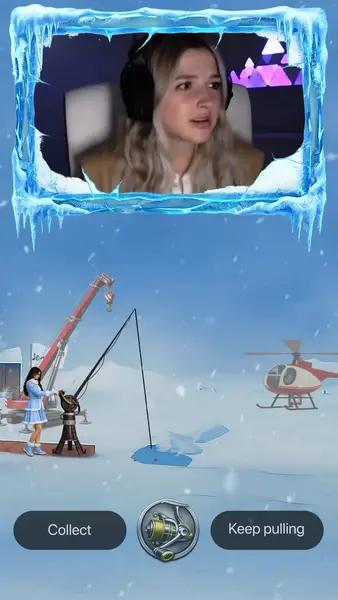 Кадр рекламы Ice Fishing
