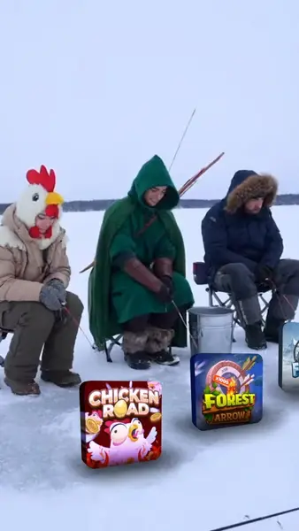 Кадр рекламы Ice Fishing
