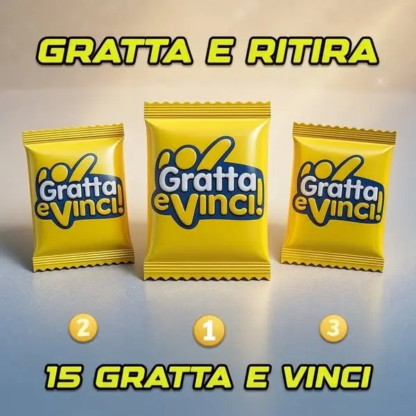 Кадр рекламы Online Gratta e Vinci