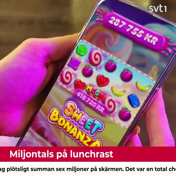 Кадр рекламы SWEET Bonanza