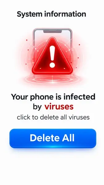 Кадр рекламы Phone Cleaner