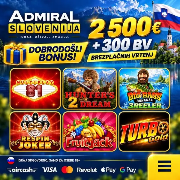 Кадр рекламы Casino Admiral SLO