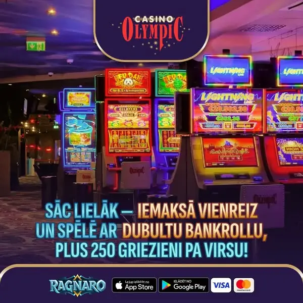 Кадр рекламы Olympic Voodoo Casino - Piedāvājumi