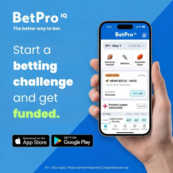 Кадр рекламы BetPro IQ - Sports Betting